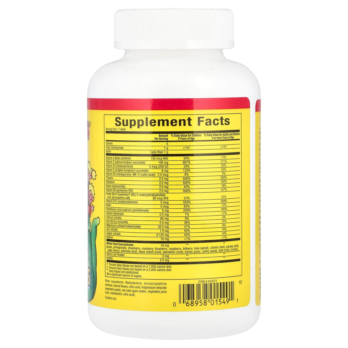 Natural Factors - BigFriends Chewable Multi-Vitamin & Minerals
