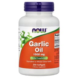 Now Foods - Garlic Oil 1500mg - 250 Sgels