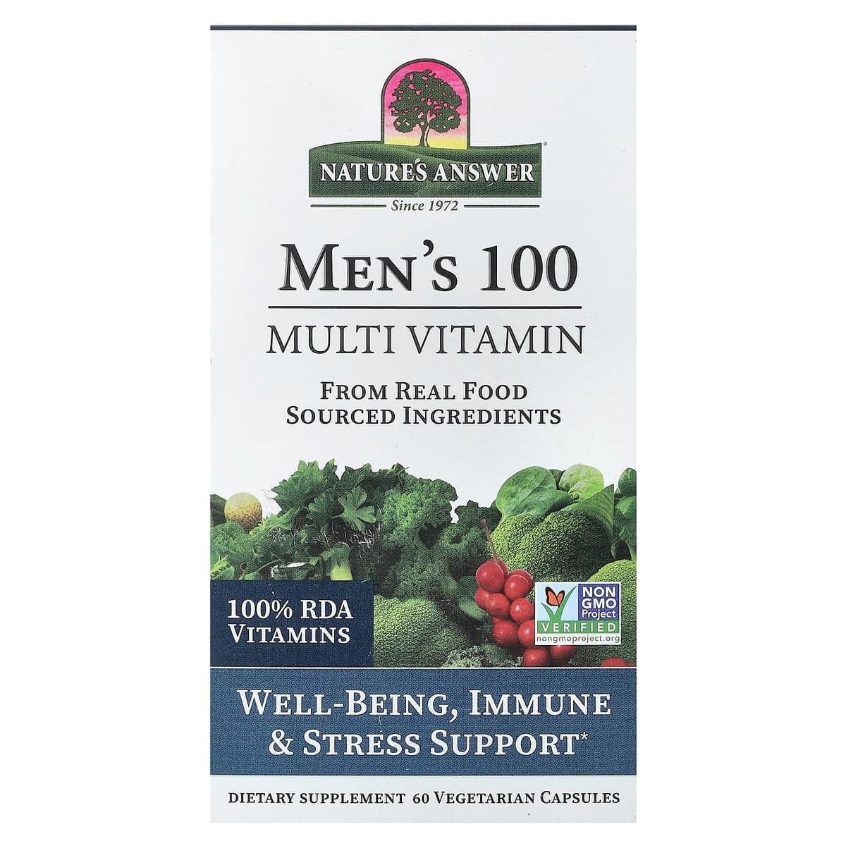 Nature's Answer - Men'S 100 Multivitamin - 60 Vcaps