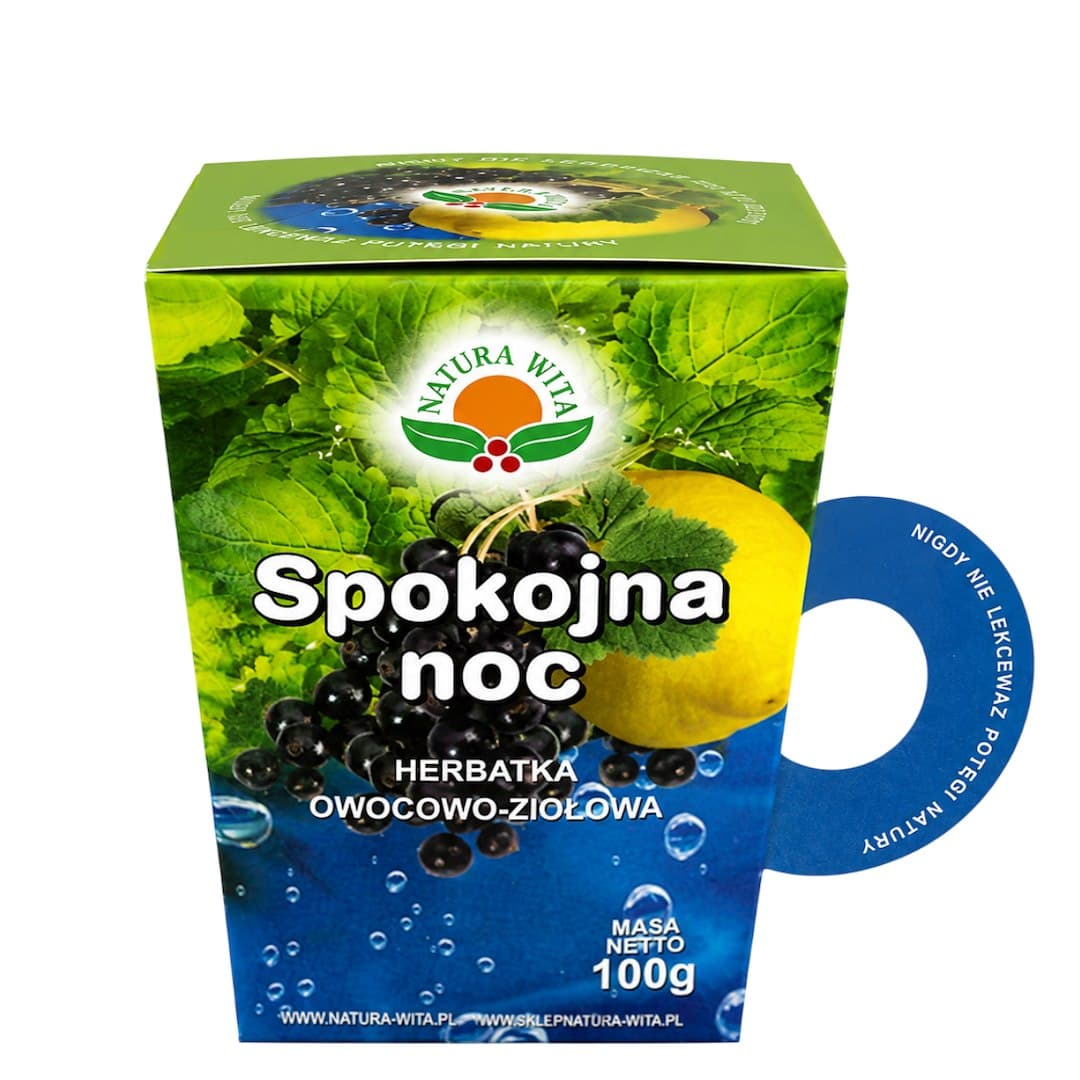 NATURA-WITA - Calm Night - 100g – Natura-Wita förpackning