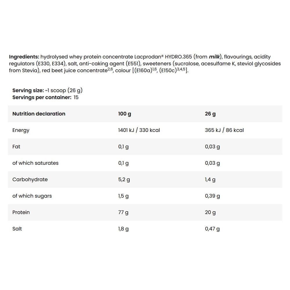 FA - Clear Whey (Dragefrugt - 390g)
