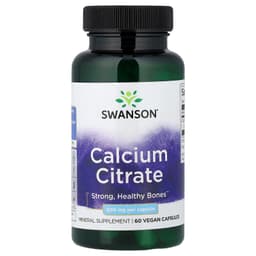 Swanson - Kalsiumsitrat, 200 mg (60 kaps)