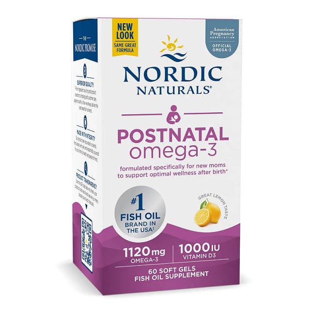 Nordic Naturals - Postnatal Omega-3 – Nordic Naturals förpackning