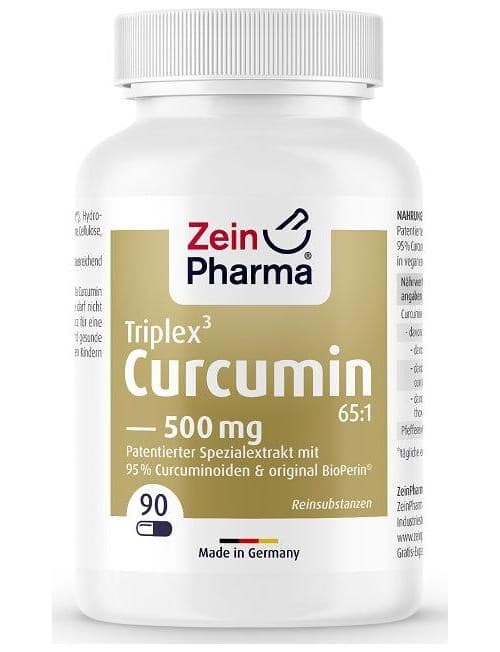 Zein Pharma - Triplex Curcumin - 90 Caps – Zein Pharma förpackning