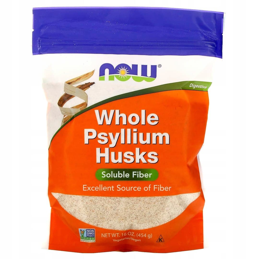 NOW Foods - Psyllium Husk 454g