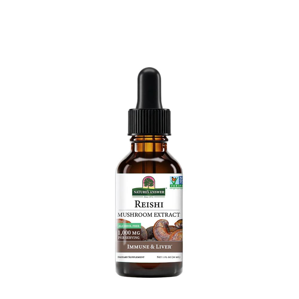 Nature'S Answer - Reishi Mushroom Extract - 1000mg, 30 Days – Nature'S Answer förpackning