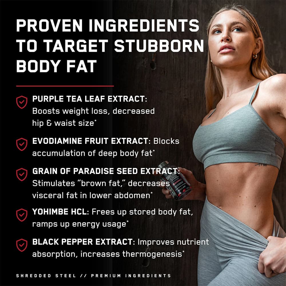 SteelFit - Shredded Steel - 90 Capsules