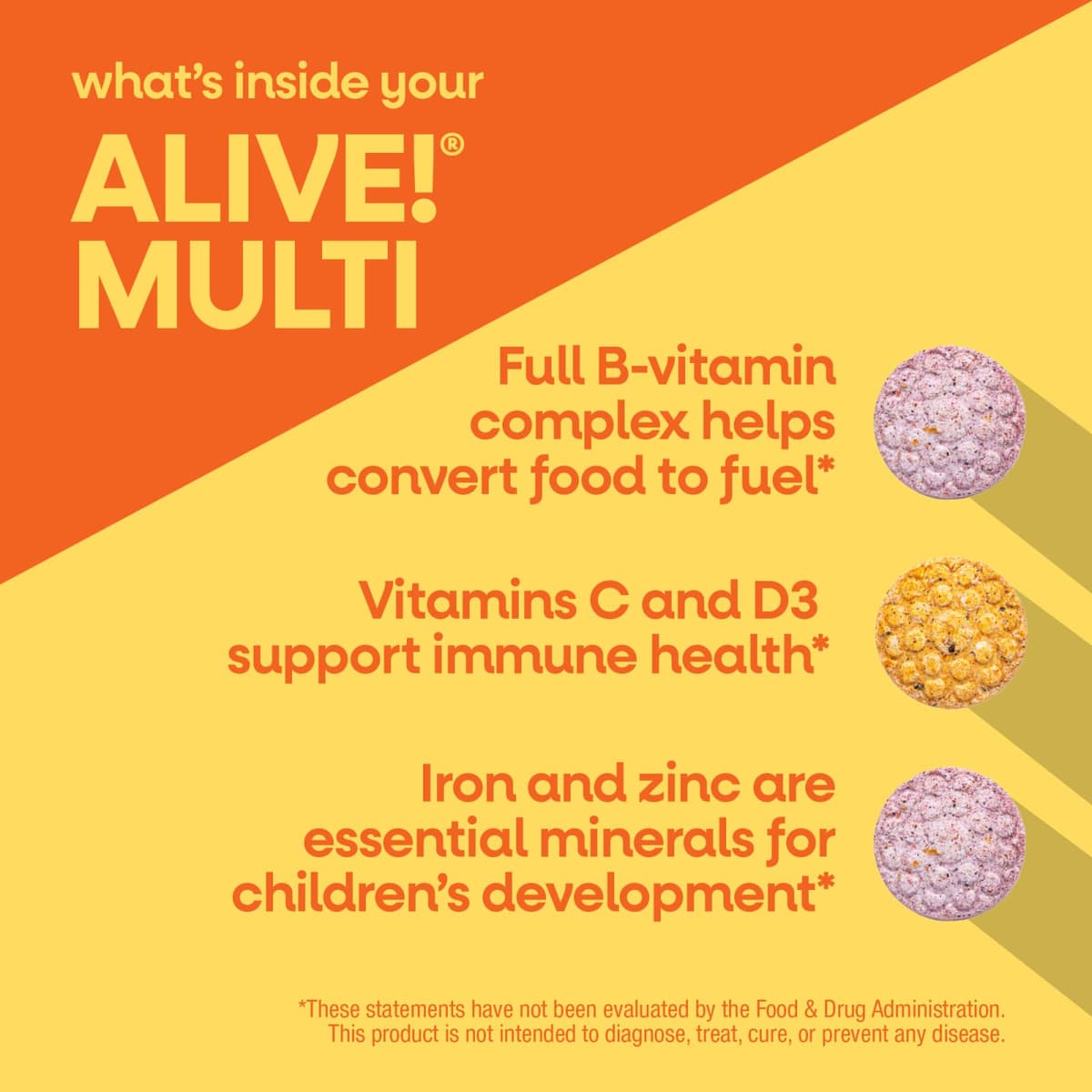 Nature's Way - Alive! Kids Chewable Multivitamin