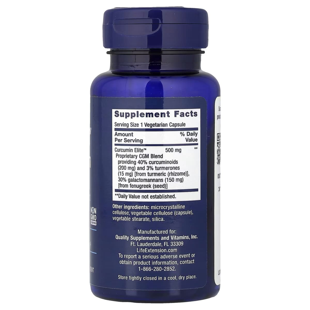 Life Extension - Curcumin Elite Turmeric Extract - 30 capsules