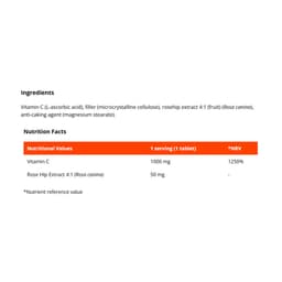 GymBeam - Vitamin C - 90 Tabs, 103.5g