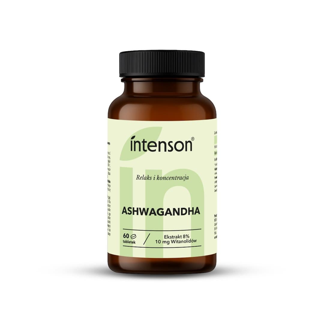 Intenson - Ashwagandha - 60 Tabs – Intenson förpackning