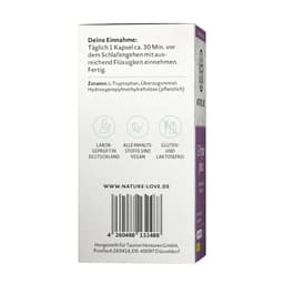 Nature Love - L-Tryptofan - 90 Kapsler
