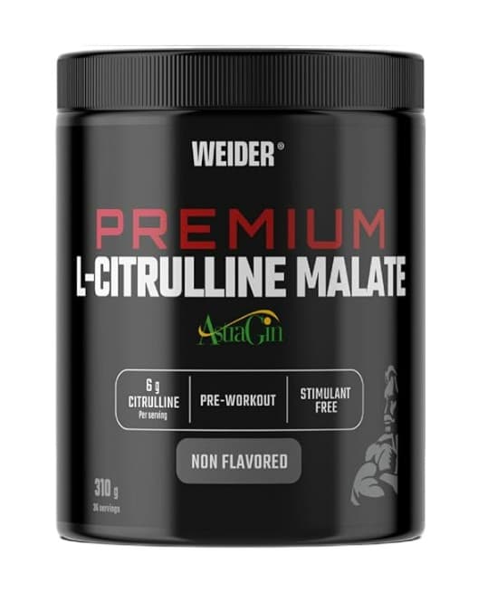 Weider - L-Citrulline Malate Unflavored Powder 310g – Weider förpackning