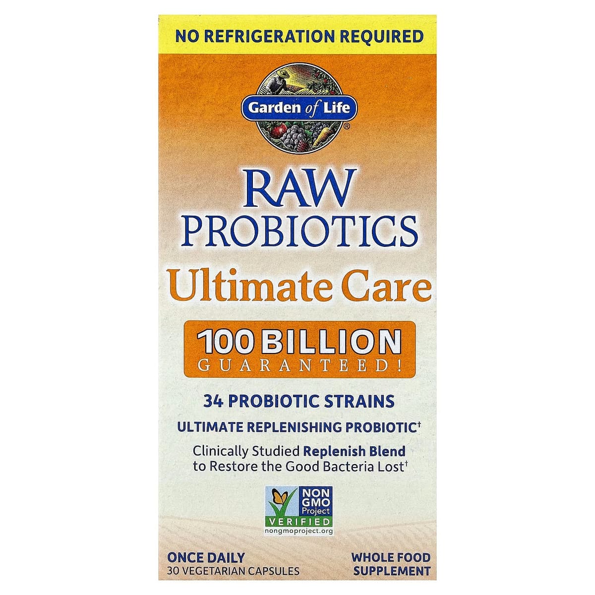 Garden Of Life - Raw Probiotics Ultimate Care - 30 Caps