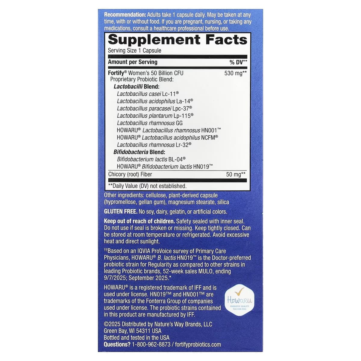 Nature's Way - Fortify Women's Probiotic + Prebiotics