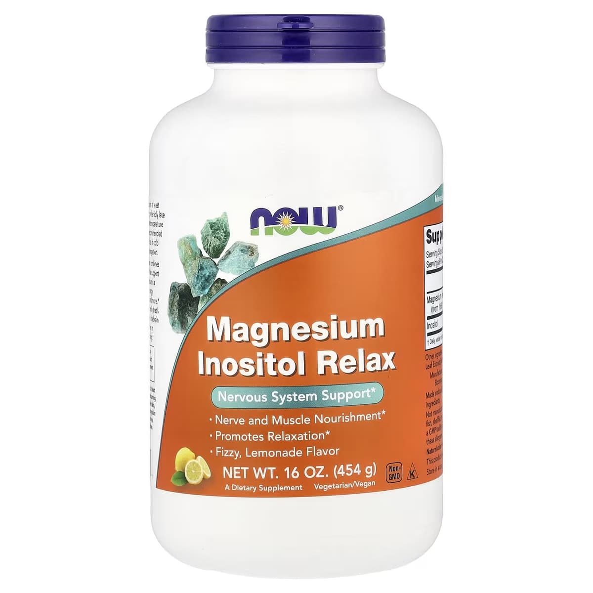 NOW Foods - Magnesium Inositol Relax - 454g