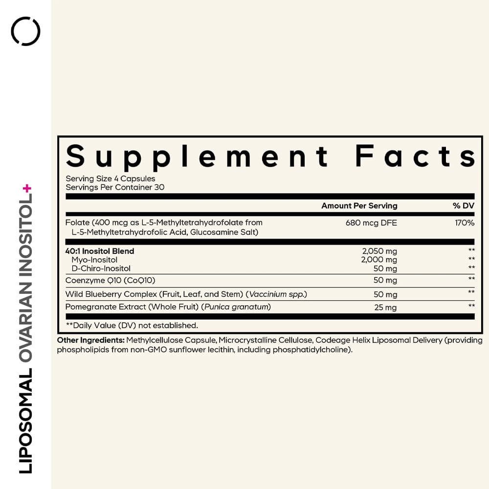 Codeage - Liposomalt inositol+