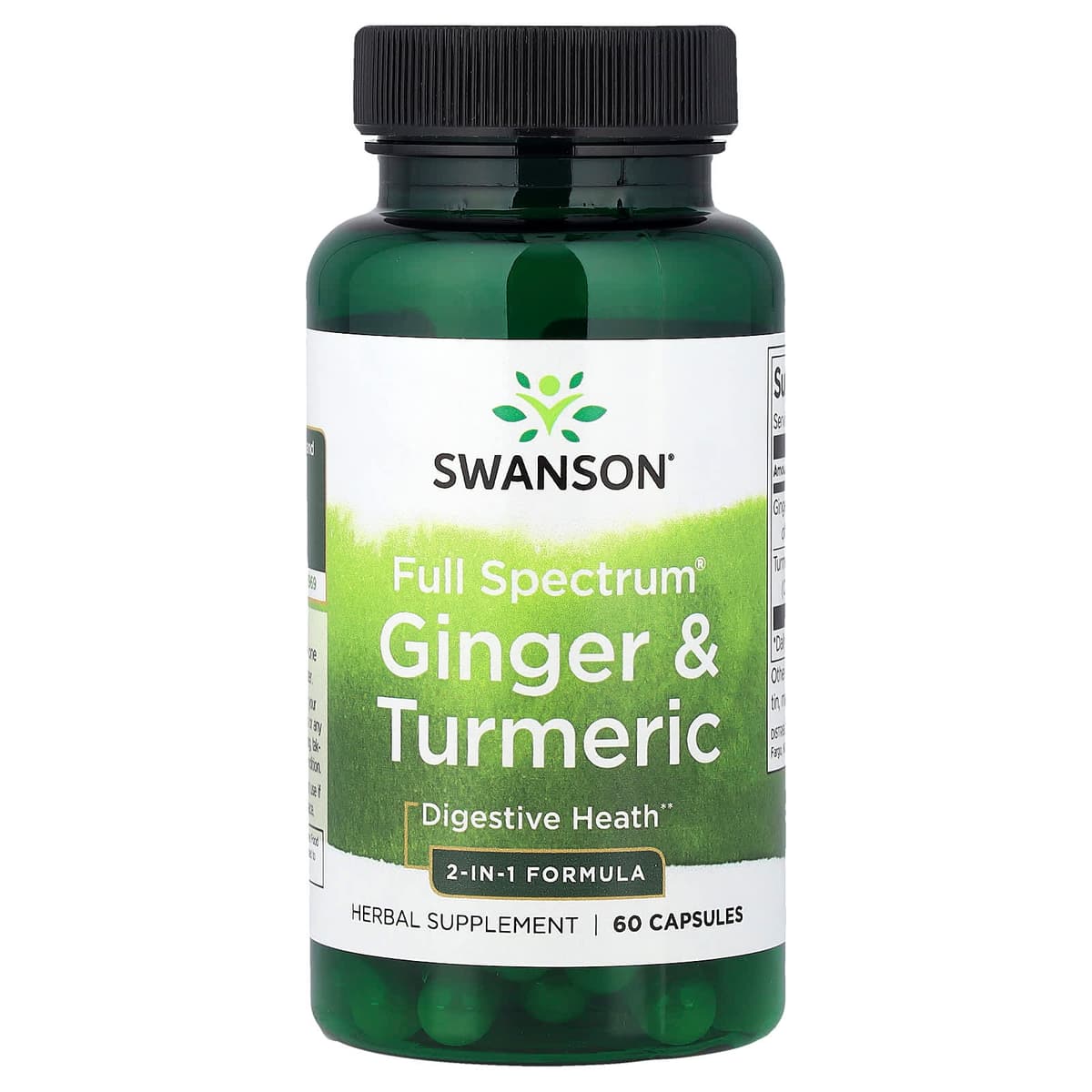 Swanson - Ginger & Turmeric - 60 Caps
