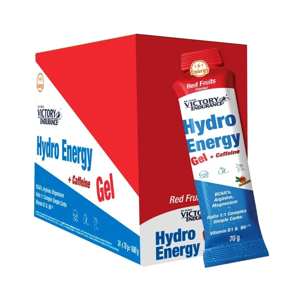 Weider - Victory Endurance Hydrogeeli + Kofeiini – Weider pakkaus