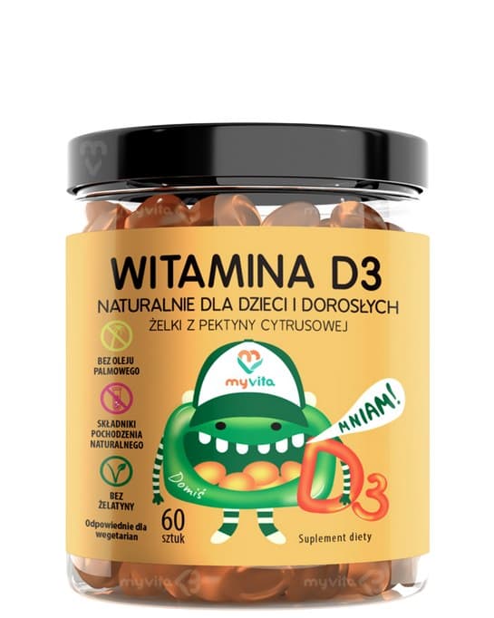 MyVita Vitamin D3 Gummies – MyVita förpackning