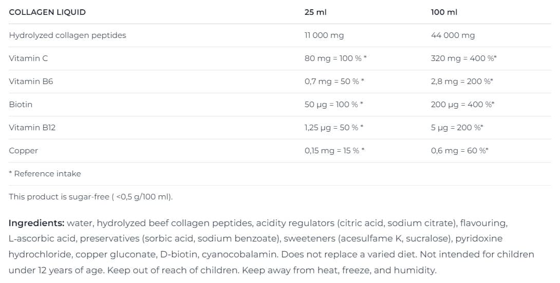 Nutrend - Collagen Liquid - 500ml