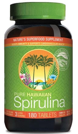 Cyanotech Co - Hawaiian Spirulina - 1000mg - 180 Tabs