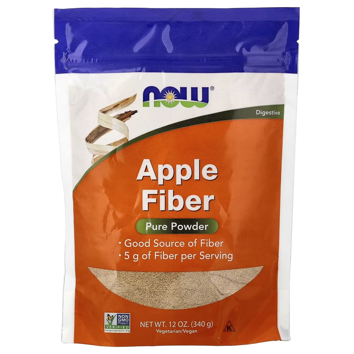 NOW Foods - Apple Fiber - 340g