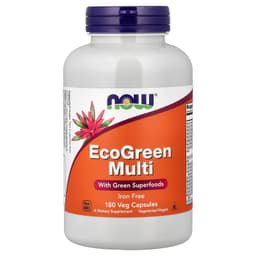 NOW Foods - EcoGreen Multi - 180 Veg Capsules