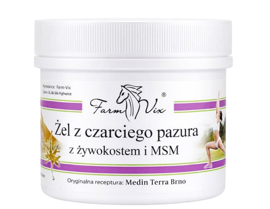 Farm Vix - Farm-Vix - Devil's Claw Gel with Comfrey and MSM – Farm Vix förpackning