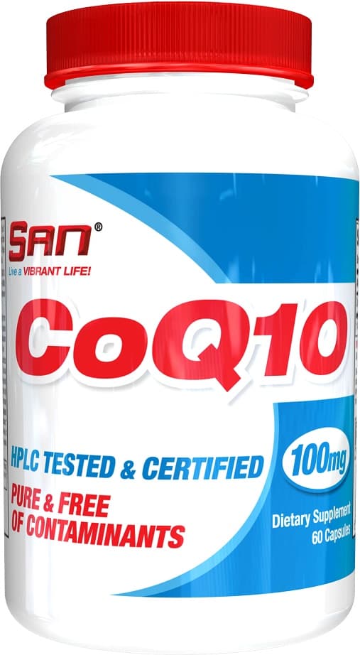 San - CoQ10 - 60 Caps – San förpackning