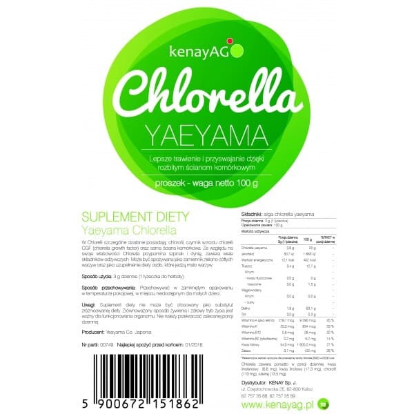 Kenay - Chlorella Yaeyama