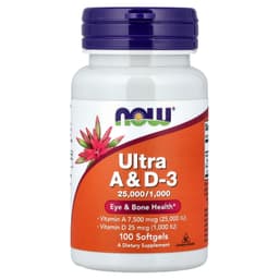 Now Foods - A & D3 25,000/1,000IU - 100 Sgels