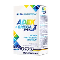 Allnutrition - Adek + Omega 3 Strong - 90 Caps