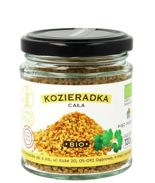 Bio - Fenugreek Organic Herbal Supplement - 120g – Bio förpackning