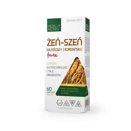 Medica Herbs - Korean Ginseng Forte - 60 Caps