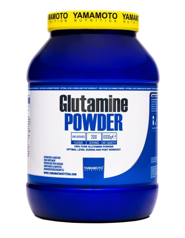 Yamamoto Research - Glutamine Powder, Unflavoured – Yamamoto Research förpackning