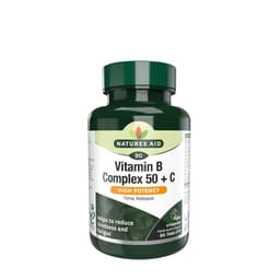 Nature's Aid - Vitamin B Complex 50 + C - 90 Tabs