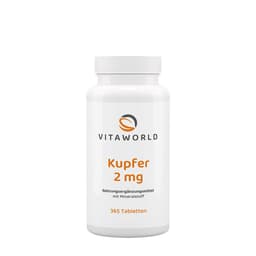 Vitaworld - Kupari - 365 Tablettia