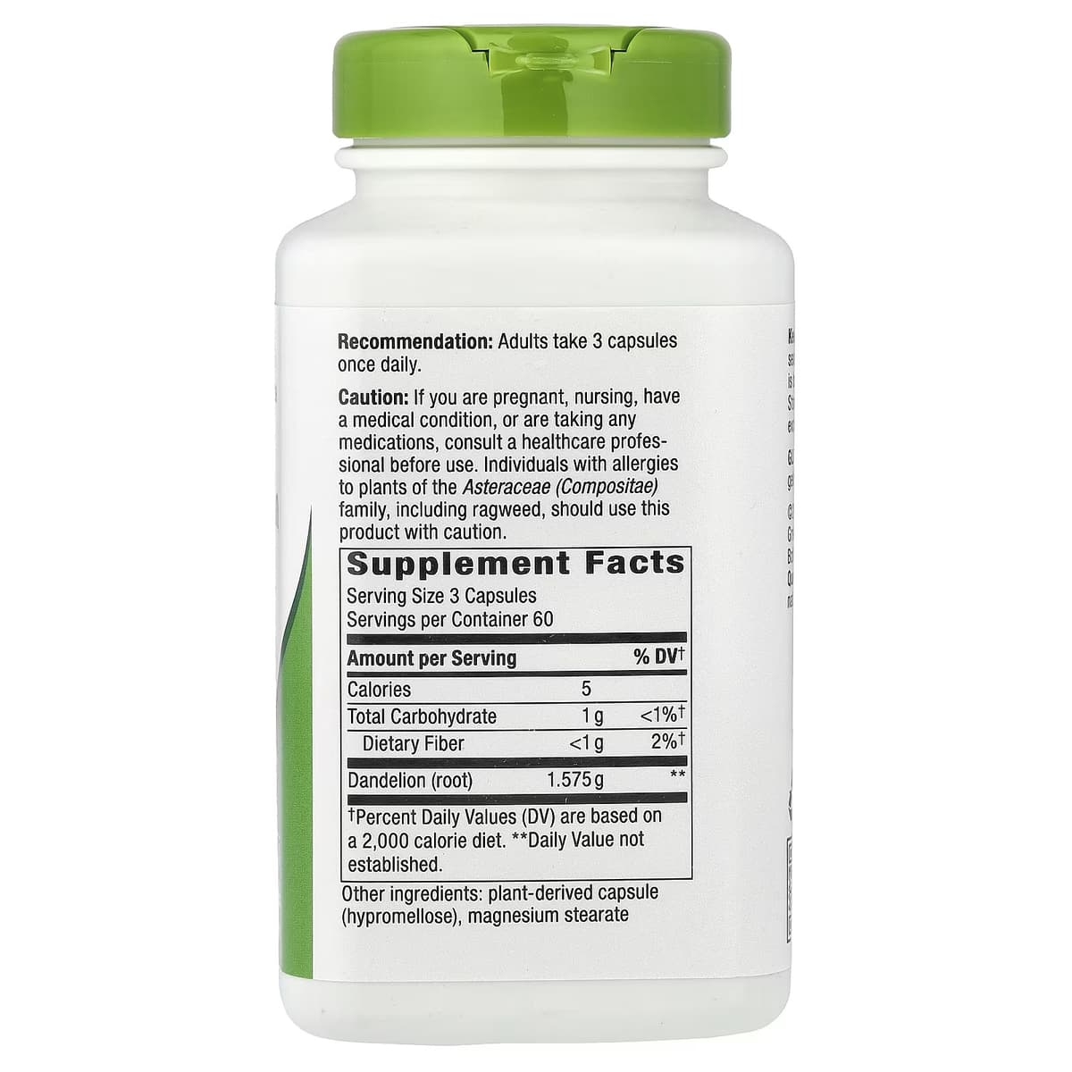 Nature'S Way - Dandelion Root - 100 Vcaps