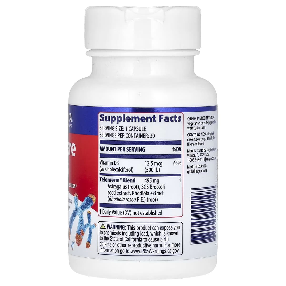 Enzymedica Telomere Plus® - 30 Caps