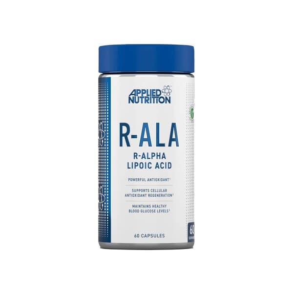 Applied Nutrition - R-Alpha Lipoic Acid - 60 Caps – Applied Nutrition förpackning