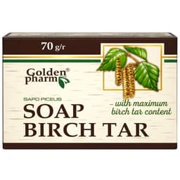 Golden Pharm - Goldenpharm - Tar Soap Bar 70g