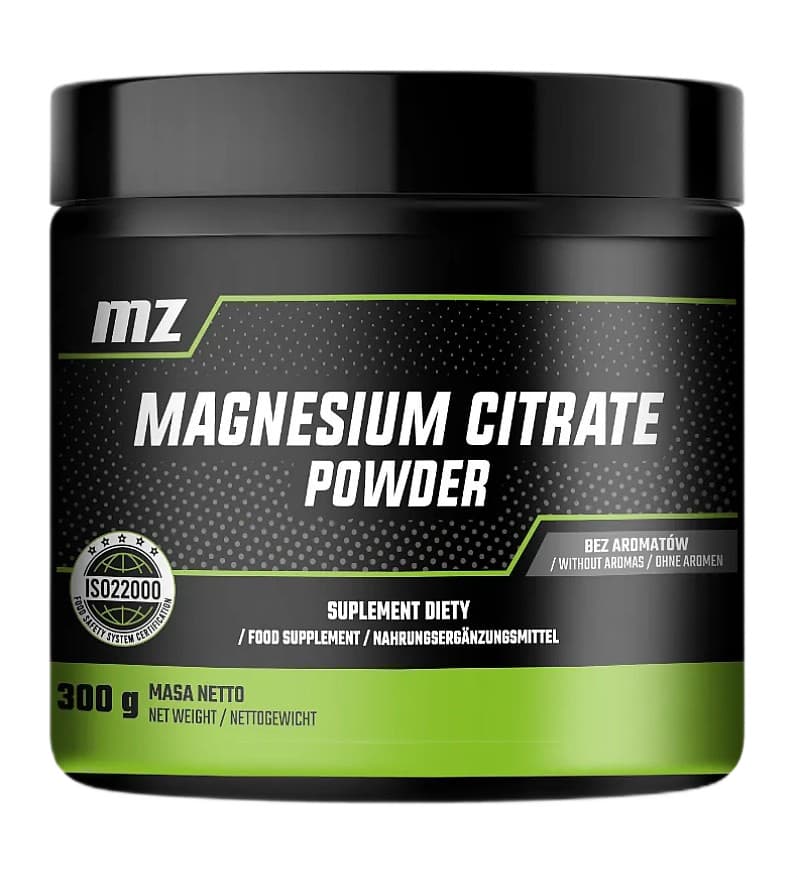 MZ - Magnesiumcitratpulver Utan aromer, 300 g