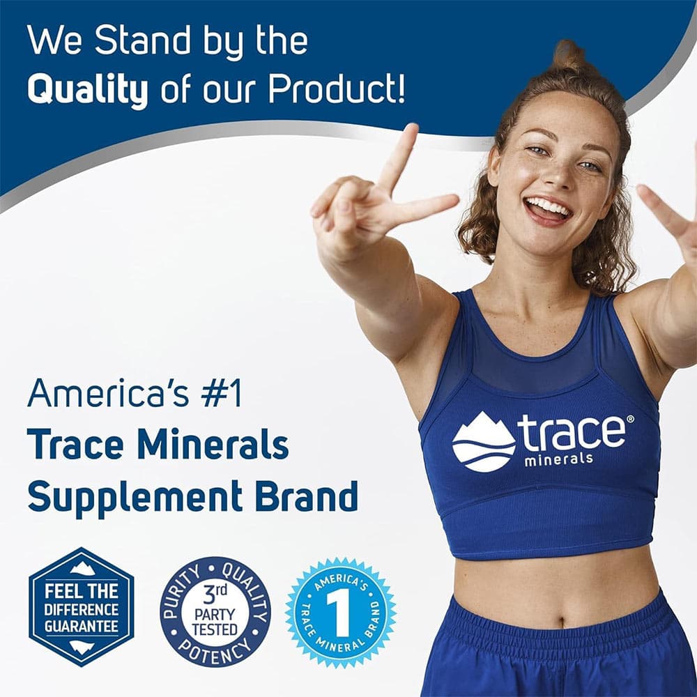 Trace Minerals - Concentrace Mineral Mundskyl - 296ml