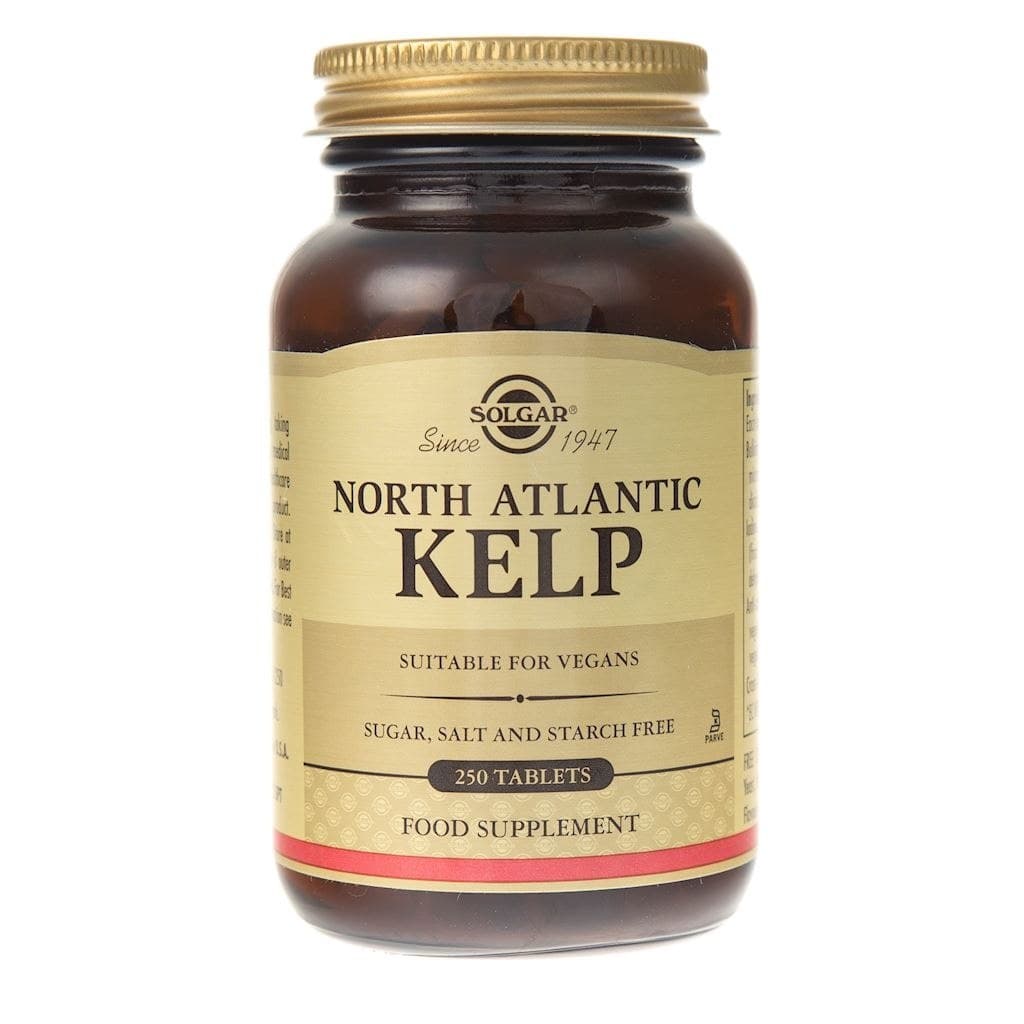 Solgar - Kelp - 200mcg - 250 Tabs – Solgar förpackning