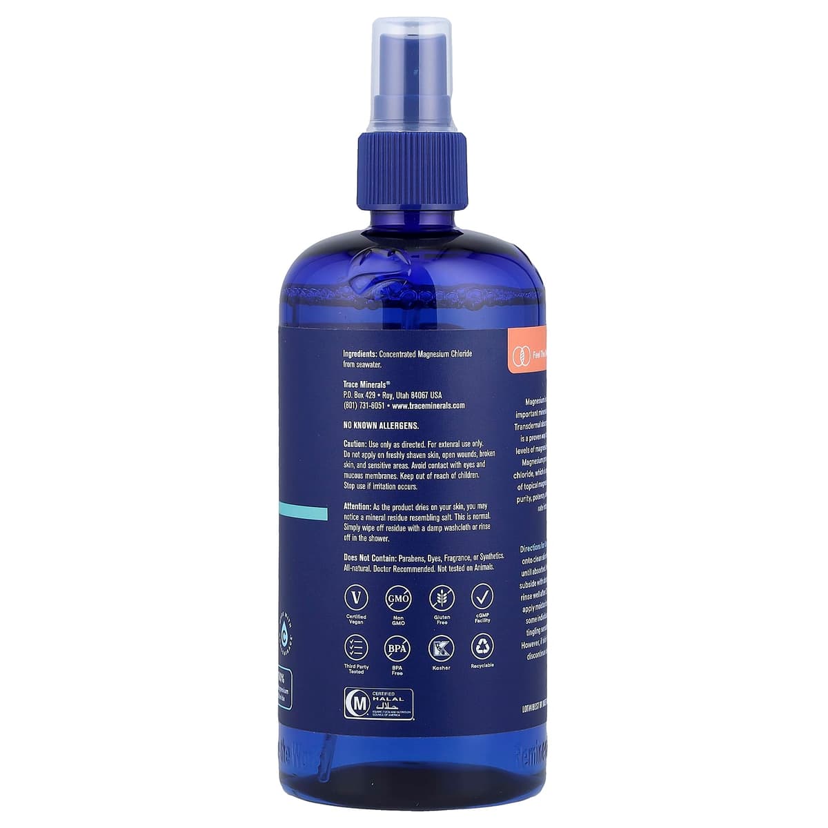Trace Minerals Pure Magnesium Oil - 237ml