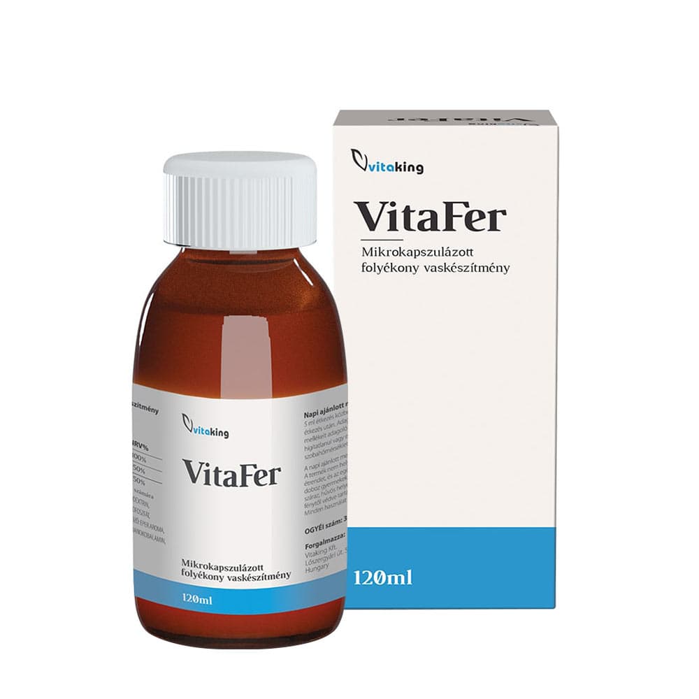 Vitaking - Vitafer - Iron Supplement – Vitaking förpackning