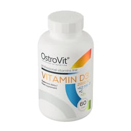 OstroVit - Vitamin D3 2000IU + K2 MK-7 + C + Zn - 60 Caps