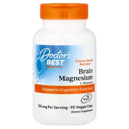 Doctor's Best - Brain Magnesium - 90 Vcaps
