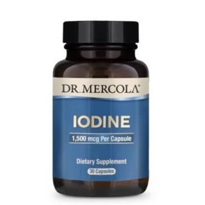 Dr. Mercola - Iodine - 30 Caps – Dr. Mercola förpackning